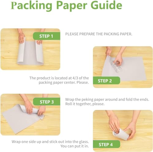 Large Packing Paper Sheets for Moving 31" x 21.5" Packaging Newsprint Paper 200 Pack Packing Paper for Wrapping Fragiles,Box Fillers for Moving Supplies by Shinok - Image 4