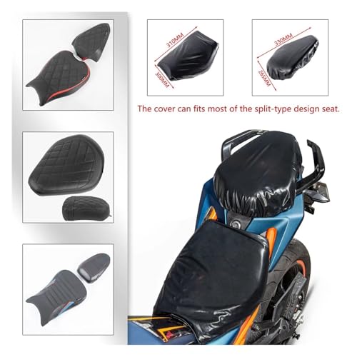 Funda impermeable para asiento de moto con protección solar 3