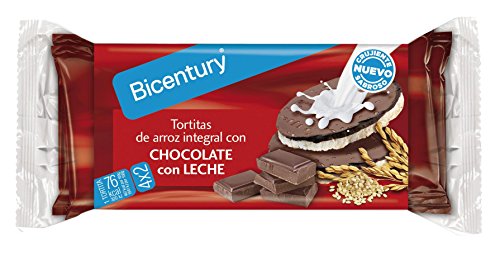 Bicentury Tortita Chocolate con Leche, 130g