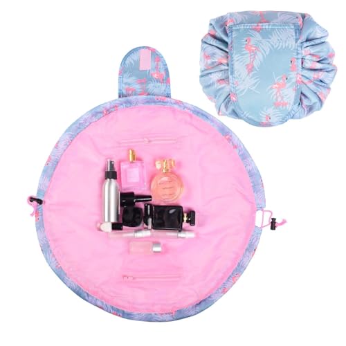 Image of Maharsh Polyester Grey Duck 14 Cms Cosmetic Compact Pouch (1 Count (Pack of 1) 121022122 Grey)