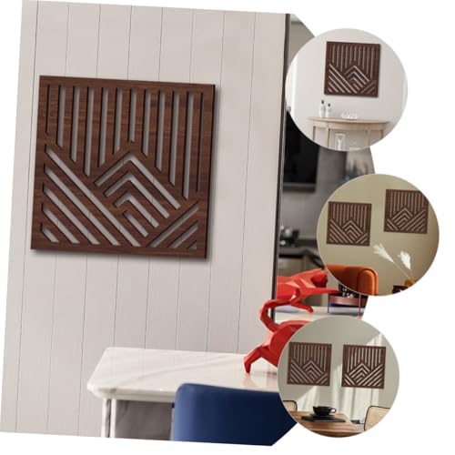 Décoration murale rustique en bois texturé | Thème Montagne Alpin