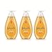 Johnson's Tear Free Baby Shampoo, Free of Parabens, Phthalates and Sulfates, Triple-Pack, 3 x 20.3 fl. oz