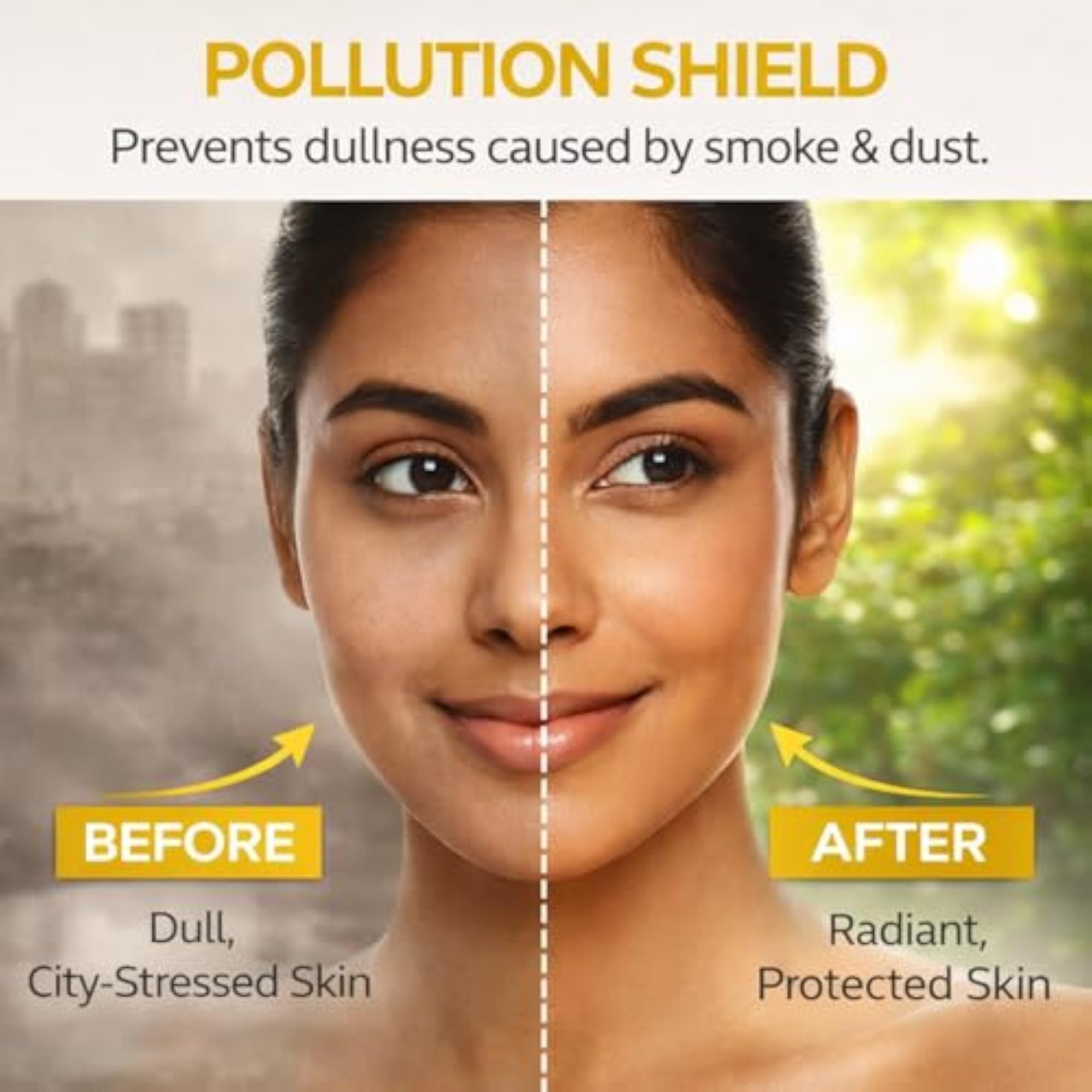 Advanced Organics Anti-Pollution Sunscreen SPF 50, Broad Spectrum Protection