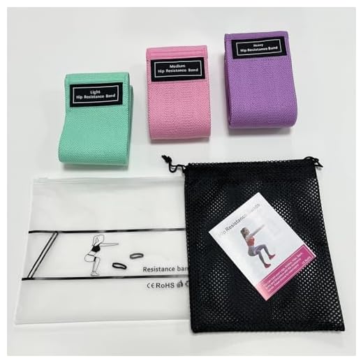 Tabia Gear Fabric Resistance Bands Set