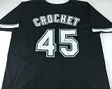 Garrett Crochet Signed Autographed Black Baseball Jersey with Beckett COA - Chicago White Sox Pitcher - Size XL