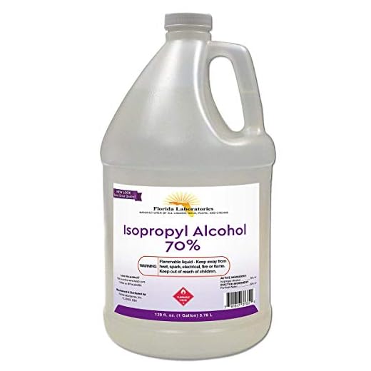 Isopropyl Alcohol 70% - Rubbing Alcohol - 1 Gallon - USA Made