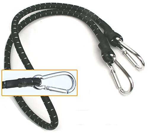 Silver Bullet Trading 91,4 cm (92 cm) Cargo Sangle Tendeur élastique avec Mousqueton. Moto, Moto ou de Toit Filet de Cravate vers Le Bas.