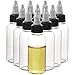 Twist vape bottle Plastic Oil bottle Steel Needle Dropper Bottles squeezable dropping bottler for Flavorings and liquid (60ml)