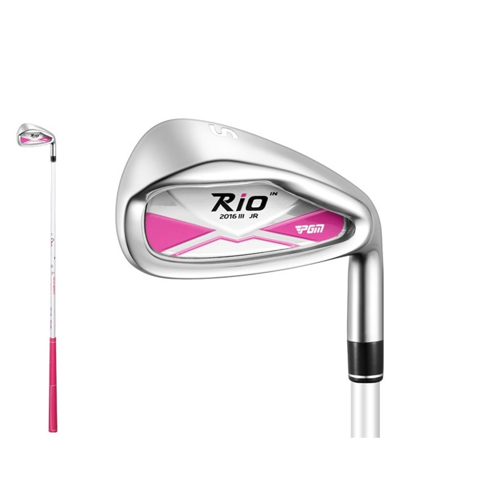 Cuña de arena de golf #S/#7 palo de hierro con eje de carbono 38/54 grados para diestros, niños, niñas, principiantes, palos de palo único