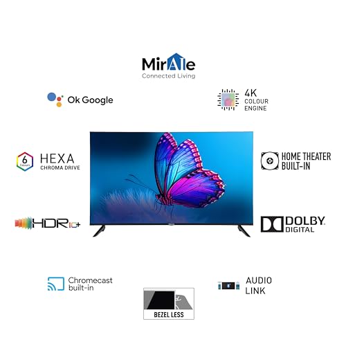 Image of Panasonic 127 cm (50 inches) 4K Ultra HD Smart LED Google TV TH-50PX660DX (Black)