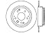StopTech 127.40027R Sport Drilled/Slotted Brake Rotor (Rear Right), 1 Pack