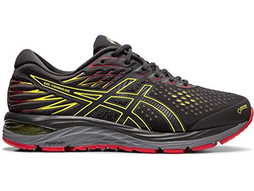ASICS Men's Gel-Cumulus 21 G-TX Running Shoes, 10M, Graphite Grey/Sour Yuzu