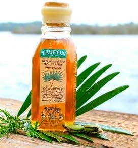 Yaupon Raw Saw Palmetto Honey 8 Oz. Jar From Florida