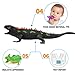 2 Packs 9-inch Lizards Toys, Super Stretches Material TPR Rubber Lizard Figure Realistic Set for Party Favors Boys Kids Children Learning Study Toy, Bathtub Toy Iguana,Great Gifts or Party Supplies