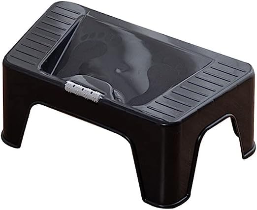 Foot Stool Under Desk, Ergonomic Footrest with Massage Roller,comfort feeling foot pain relever