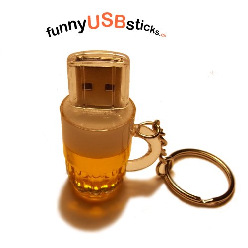 Preisvergleich Produktbild Bier Glas USB-Stick 16GB