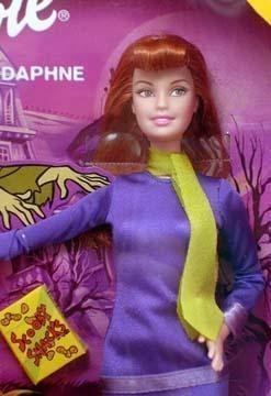Barbie Scooby-Doo Daphne muñeca coleccionable miniatura 3