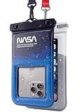 American Logic NASA Funda Impermeable para Móvil, Certificación IPX8 con Espuma Flotante K24 (Pack de 2)