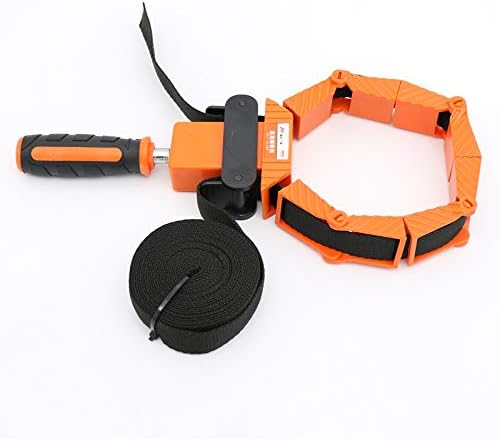 Multifunction Binding Belt Clamp Nylon TPR Handle Polygons Angle Clip 4 Yards With 4M Belts Woodworking Tool