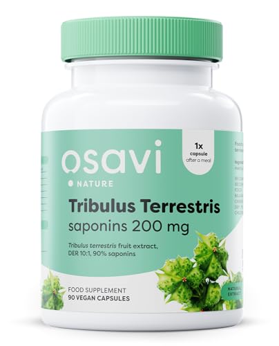 Osavi Tribulus Terrestris, Saponins 200mg - 90 vcaps