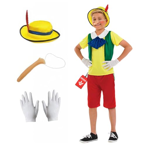 fun shack Fairytale Puppet Costume Kids, Book Characters Costumes for Kids, Storybook Character Costumes, Medium