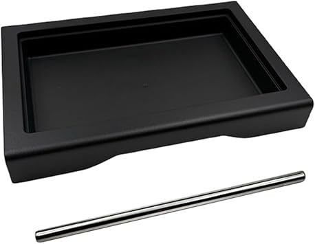 for Gaggia Classic Pro Low Profile Drip Tray Spring Kit Replacement with Stainless Steel Tube Espresso Machine Accessories Thin Design Water Collection Tray for Coffee Scale CompatibilityA
