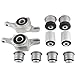 10PCS Front Control Arm Bushing Kit Compatible with Jeep Grand Cherokee, Compatible with Dodge Durango 2011-2015, Replace 68022624AE 05168158AA 05168158AB 68022600AD K201335 K201261 K201333