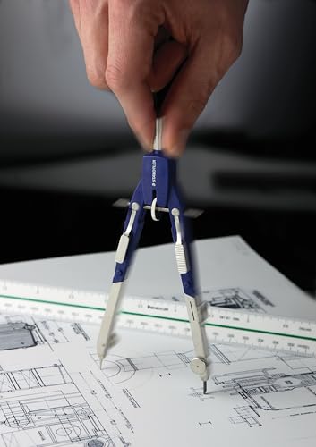 Compas technique micrométrique Staedtler coffret avec adaptateur - 2