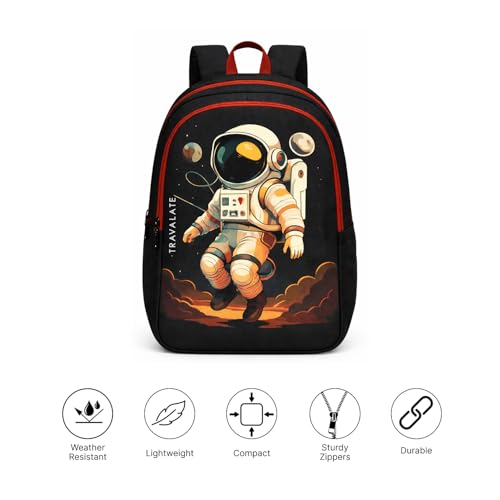 Image of TRAVALATE 25L Stylish &Trendy printed School Bag for Kid's | Backpack for Class 1 to 5 School Going Boys & Girls