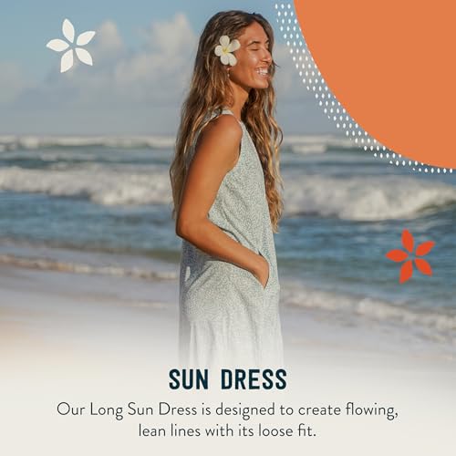 RipSkirt Hawaii Sun Dress Long - Loose Fit Casual Wear, Fun for Beach and Travel3