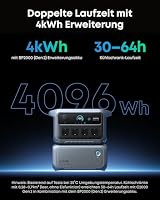 Anker SOLIX C2000 Gen 2 Tragbare Powerstation, 2400W (Spitzenleistung 4000W) Solargenerator, In 58 Min voll geladen, 2048Wh LiFePO?-Akku, Für Camping und Stromausfälle (optional mit Solarpanel) – Ansicht 7