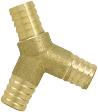 Boutt 2103438 Y15 Barbed Brass Pipe "Y" Connector Diameter: 15