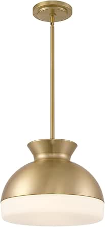 Crystorama Brian Patrick Flynn Gidget 15'' Vibrant Gold Pendant