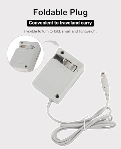 Image of 3DS Charger Kit, 3DS Stylus Pen and USB Charging Cable Compatible with Nintendo 3DS / DSi / 2DS / New 3DS 100-240V Wall Plug Adapter