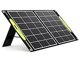 TWELSEAVAN Portable Solar Panel for Power Station, 100W Foldable Solar Charger with QC3.0/PD60W/DC 4