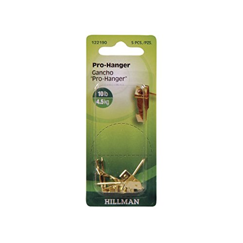 Image of Hillman Picture Hangers 10 Lb Gold Carded