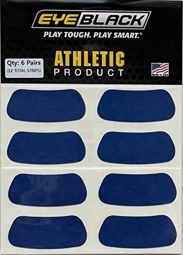 stwees EyeBlack �J���[�A�C�u���b�N�X�g���b�v 6�y�A�i12������j�`�[�������E�Q�[���f�[�p ���O�r�[�E�A�����J���t�b�g�{�[���E�싅�E�A�E�g�h�A�X�|�[�c�Ή� (�l�C�r�[ Navy)