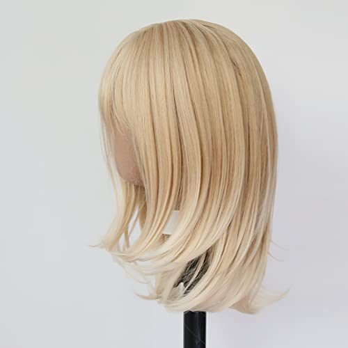 Perruque blonde bouclée résistante à la chaleur et facile à coiffer - 5