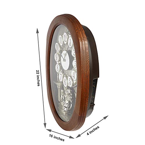 Rhythm Clocks "Joyful Encore" Magic Motion Clock #TOP3