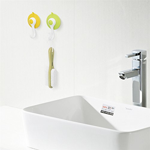 Adhesive Hooks, Heavy Duty Plastic Suction Cup