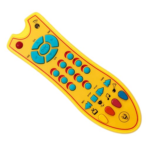 LALADEFIEE ベビーリモコン 赤ちゃん向けのスマホおもちゃ 1歳から3歳の幼児向けのおもちゃのリモコン。 toys vtoys トイ リモコンのおもちゃ 赤ちゃんのためのリモコン