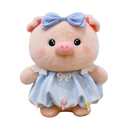 Image of SCOOBA Charming Pig 35cm Height for Your Loved Ones (Charming Pig Blue)