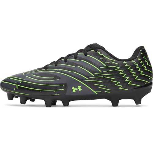 Under Armour Unisex Mach 1 Club Soccer Cleats, Black/Titan