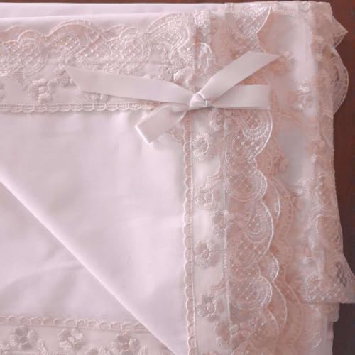Parure de lit Elysia RICAMI FIORENTINI BALDI crème en tulle et broderie dorée