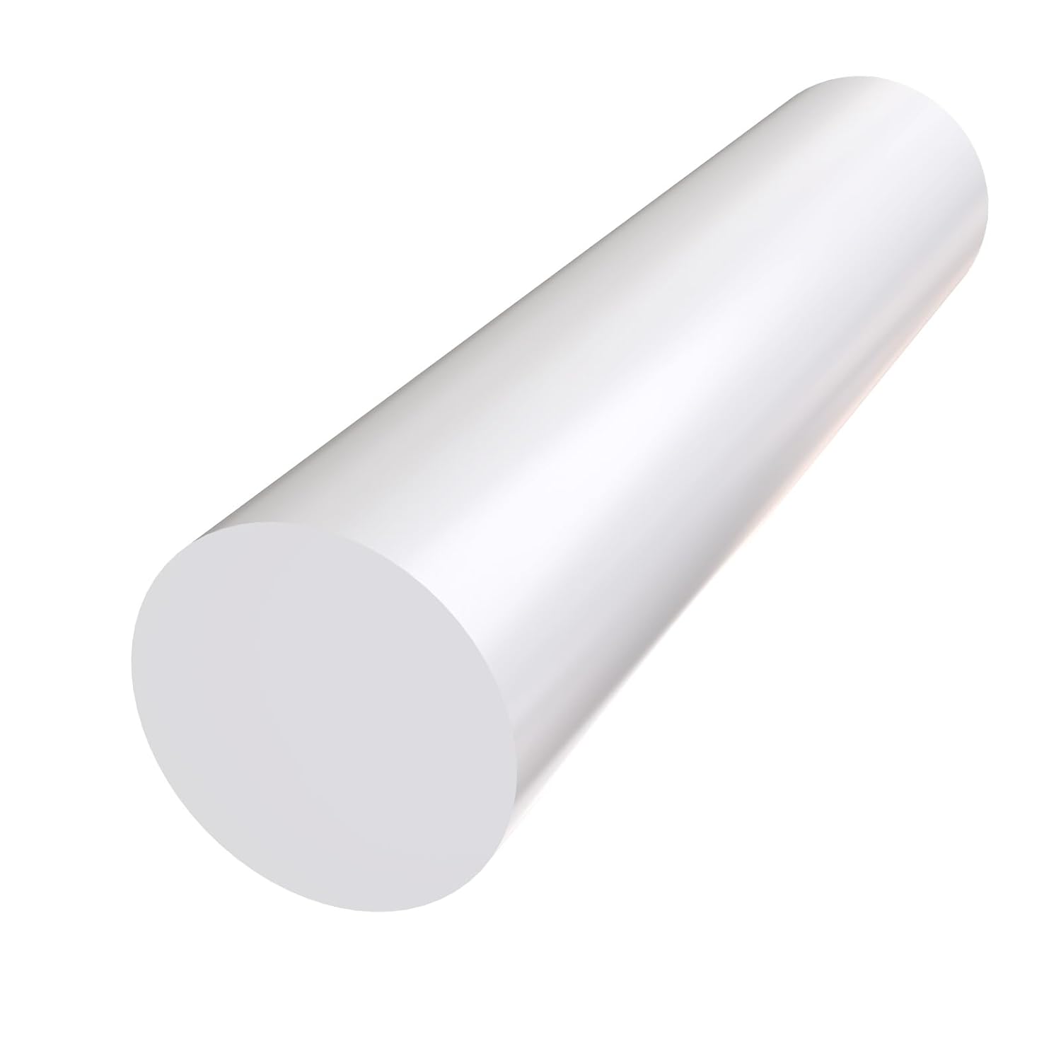 Defendifend Round Acetal Copolymer Rods 13-Inch Length Black Acetal Copolymer Rod Rigid Wear-Resistant Machinable Long Acetal Rods (POM rods) (1, Black, 3 X 13 inch)