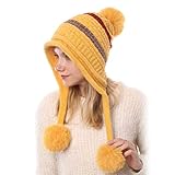 Le meilleur complément à votre tenue, idéal pour toutes les occasions : ce chapeau à oreillettes est parfait par temps froid et vous permet d'adopter toutes les tendances hivernales. Knit Beanie est le choix idéal et peut être utilisé par une variété de médecins, parfait pour un usage quotidien, les voyages, le snowboard, le ski, le camping, la randonnée et toutes les autres activités de plein air.