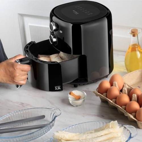 Fritadeira Elétrica Air Fryer 3,5L 1500W 127V Preto Multi