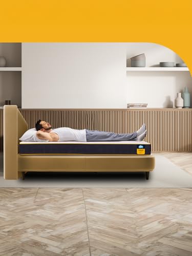 Image of Centuary Mattresses Sleepables Reversible Dual Comfort Firm and Soft High Resilience Foam 5 inch Single Mattress (72x30x5)