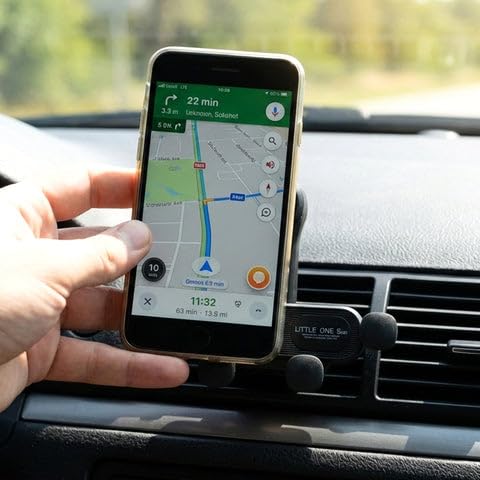 Image of Car Air Vent Phone Holder with 360 Rotation & Secure Grip