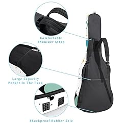 Housse imperméable pour guitare acoustique avec double bandoulière et poche Motif chiot coloré, Multicolore 01., 42.9×16… - Les Beatles, Paul McCartney, John Lennon, RIngo Starr, George Harrison Housse imperméable pour guitare acoustique avec double bandoulière et poche Motif chiot coloré, Multicolore 01., 42.9x16… – Image 3